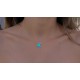 Glorria Altın Opal Harf Kolye Glorria Altın Opal Harf Kolye