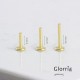 Glorria Altın F Harfi Tragus Piercing Glorria Altın F Harfi Tragus Piercing