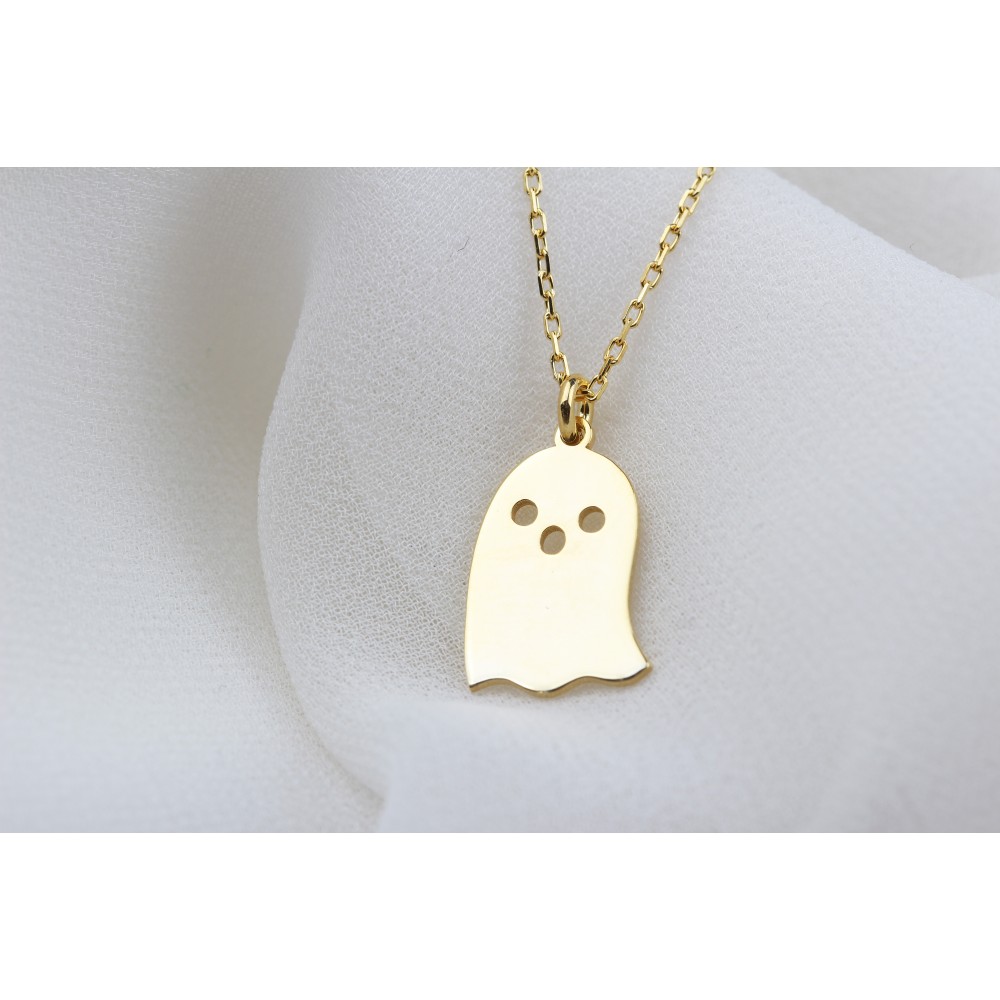 Glorria Kişiye Özel Halloween Gümüş Kolye Glorria Kişiye Özel Halloween Gümüş Kolye