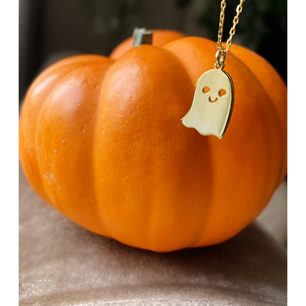 Glorria Kişiye Özel Halloween Gümüş Kolye Glorria Kişiye Özel Halloween Gümüş Kolye