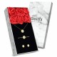 Glorria Gümüş Papatya Kolye, Bileklik, Küpe, Çiçekli Hediye Seti - DT0445-HS Glorria Gümüş Papatya Kolye, Bileklik, Küpe, Çiçekli Hediye Seti - DT0445-HS