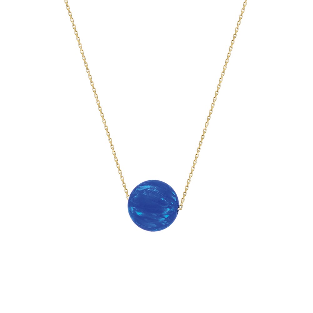 Glorria Altın Opal Yuvarlak Kolye Glorria Altın Opal Yuvarlak Kolye