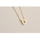 Glorria Gümüş 3 Boyutlu Minimalist D Harfi Kolye Glorria Gümüş 3 Boyutlu Minimalist D Harfi Kolye