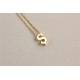 Glorria Gümüş 3 Boyutlu Minimalist Ş Harfi Kolye Glorria Gümüş 3 Boyutlu Minimalist Ş Harfi Kolye