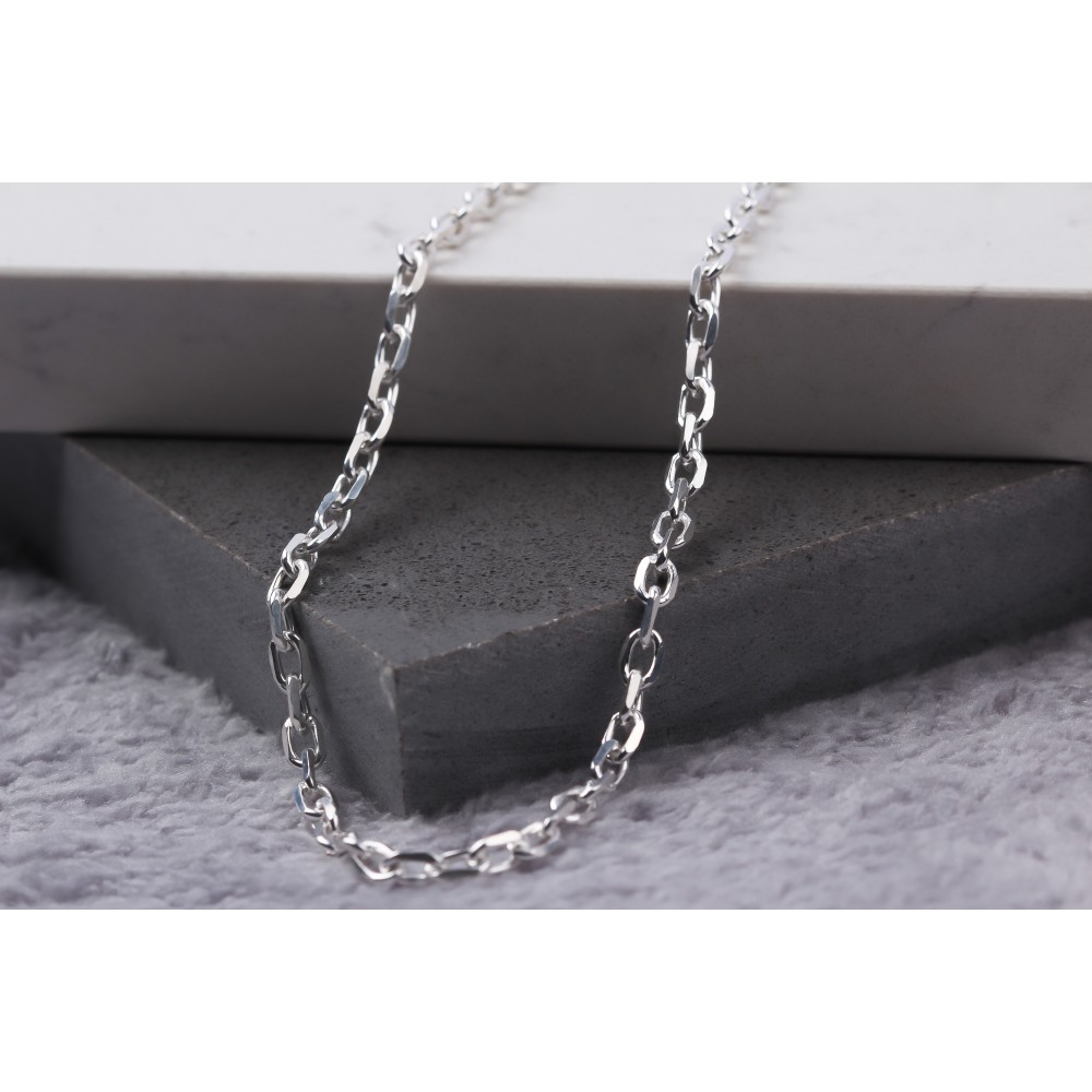 Glorria Gümüş 4mm Anchor Zincir Kolye Glorria Gümüş 4mm Anchor Zincir Kolye