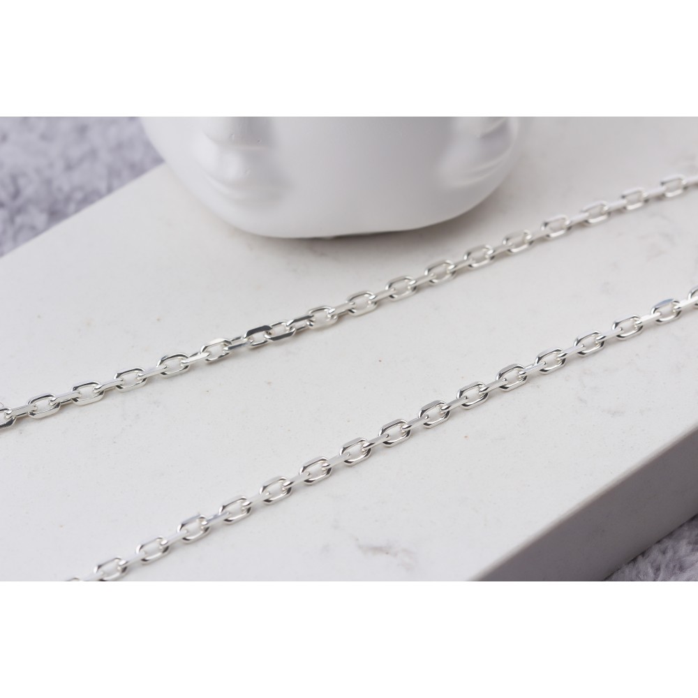 Glorria Gümüş 3.5mm Anchor Zincir Kolye Glorria Gümüş 3.5mm Anchor Zincir Kolye