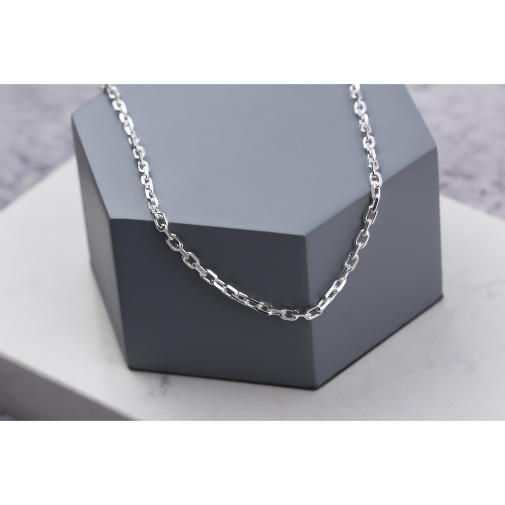 Glorria Gümüş 3mm Anchor Zincir Kolye Glorria Gümüş 3mm Anchor Zincir Kolye