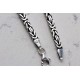 Glorria Gümüş 4mm Kral Zincir Kolye Glorria Gümüş 4mm Kral Zincir Kolye