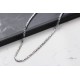 Glorria Gümüş 3mm Kral Zincir Kolye Glorria Gümüş 3mm Kral Zincir Kolye