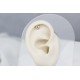 Glorria Altın Ay Yıldız Helix Piercing Glorria Altın Ay Yıldız Helix Piercing