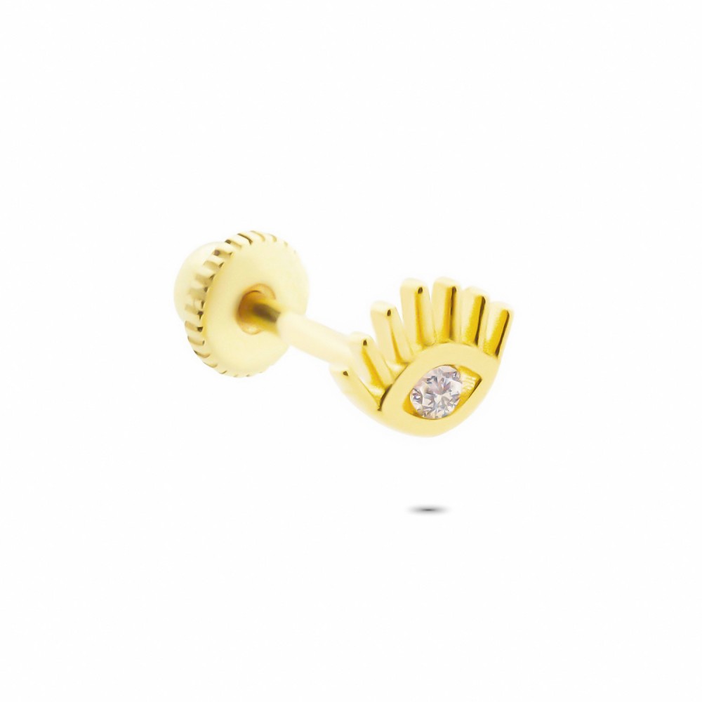 Glorria Altın Göz Helix Piercing Glorria Altın Göz Helix Piercing