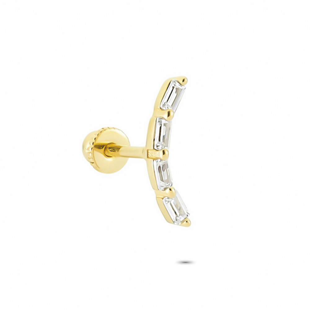 Glorria Altın Baget Helix Piercing Glorria Altın Baget Helix Piercing