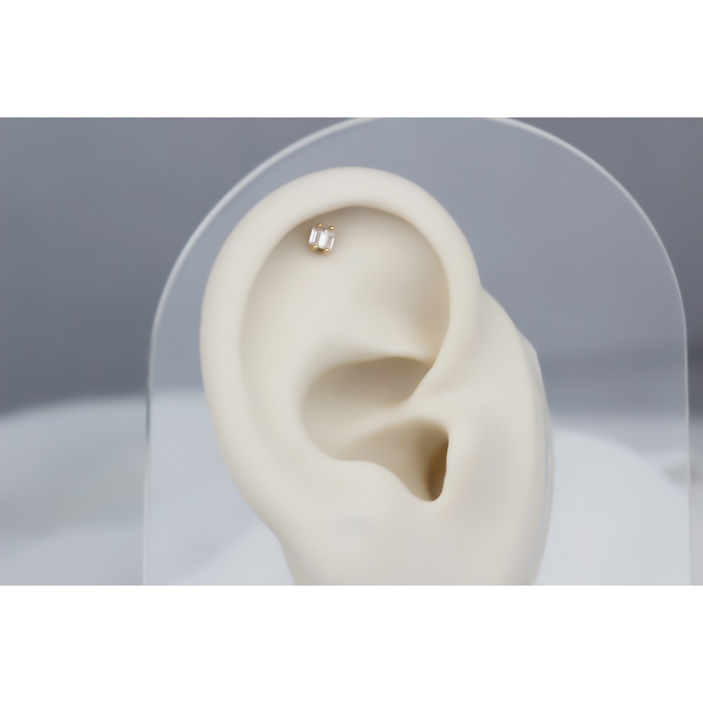 Glorria Altın Geometrik Helix Piercing Glorria Altın Geometrik Helix Piercing