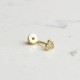 Glorria Altın Kalp Helix Piercing Glorria Altın Kalp Helix Piercing