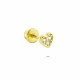 Glorria Altın Kalp Helix Piercing Glorria Altın Kalp Helix Piercing