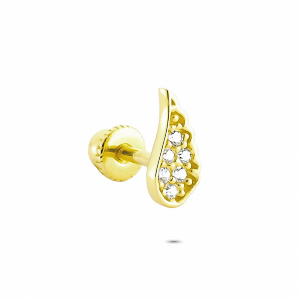 Glorria Altın Melek Kanadı Helix Piercing Glorria Altın Melek Kanadı Helix Piercing