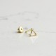 Glorria Altın Üçgen Helix Piercing