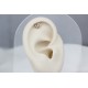 Glorria Altın Çiçek Helix Piercing Glorria Altın Çiçek Helix Piercing
