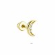 Glorria Altın Ay Helix Piercing Glorria Altın Ay Helix Piercing