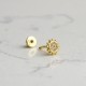 Glorria Altın Güneş Helix Piercing