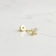 Glorria Altın Yonca Helix Piercing