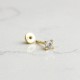 Glorria Altın Tektaş Helix Piercing Glorria Altın Tektaş Helix Piercing