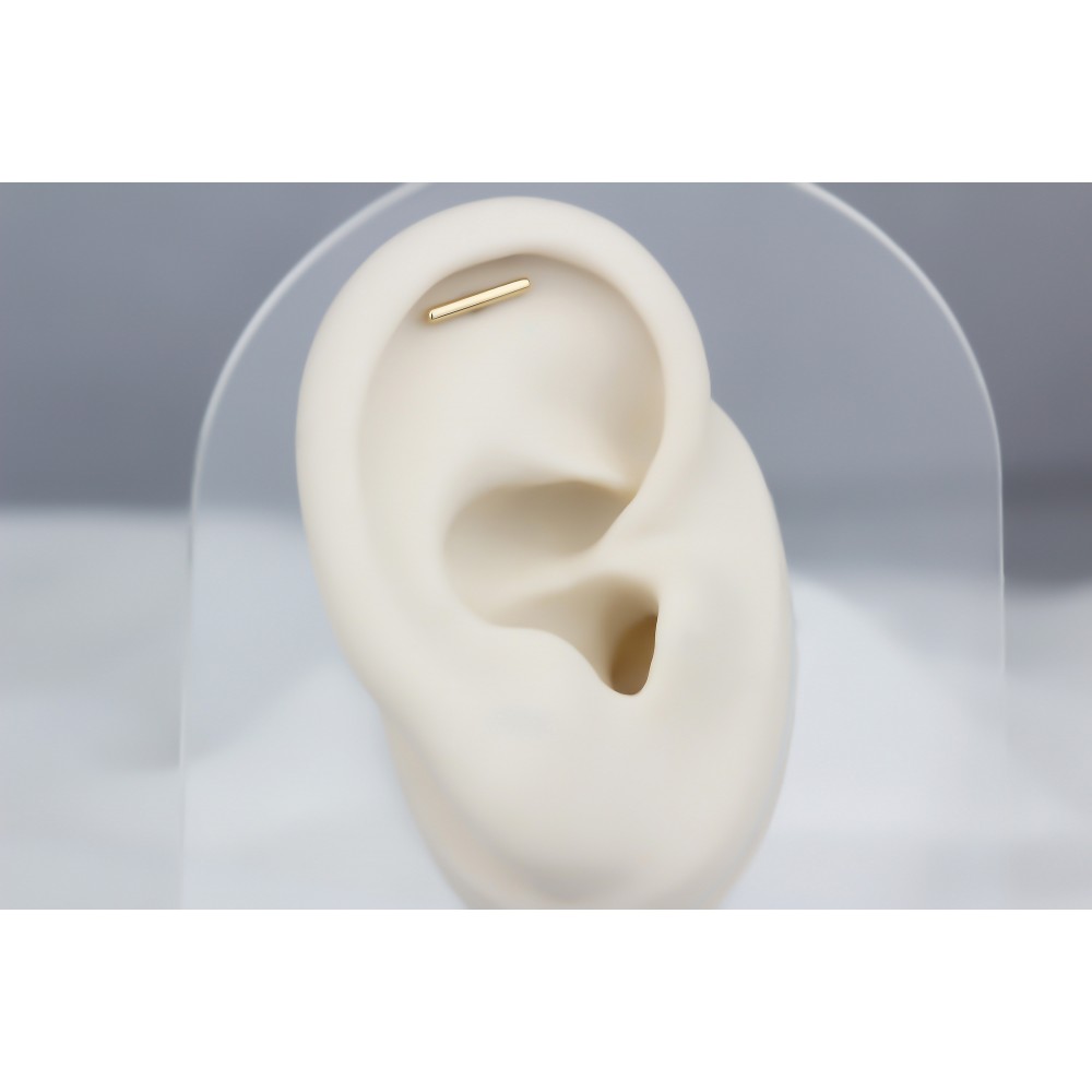 Glorria Altın Çizgi Helix Piercing Glorria Altın Çizgi Helix Piercing
