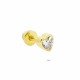 Glorria Altın Kalp Helix Piercing Glorria Altın Kalp Helix Piercing