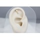 Glorria Altın Sallantı Kalp Helix Piercing Glorria Altın Sallantı Kalp Helix Piercing