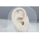 Glorria Altın İnci Tektaş Helix Piercing Glorria Altın İnci Tektaş Helix Piercing