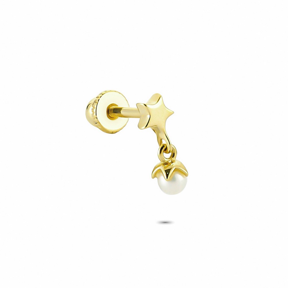 Glorria Altın İnci Yıldız Helix Piercing Glorria Altın İnci Yıldız Helix Piercing