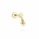 Glorria Altın İnci Yıldız Helix Piercing Glorria Altın İnci Yıldız Helix Piercing
