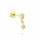 Glorria Altın Damla Sallantı Helix Piercing Glorria Altın Damla Sallantı Helix Piercing
