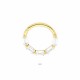 Glorria Altın Geometrik Halka Piercing Glorria Altın Geometrik Halka Piercing