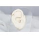 Glorria Altın Taşlı Halka Piercing Glorria Altın Taşlı Halka Piercing