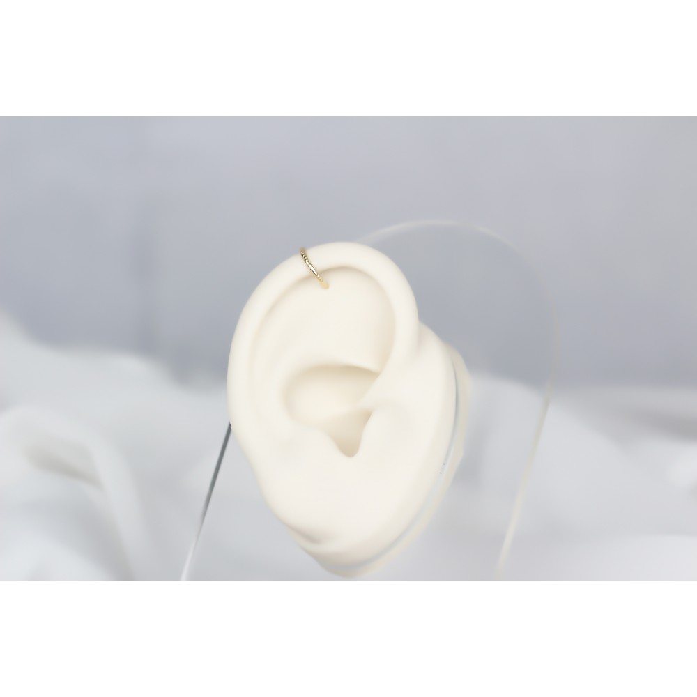 Glorria Altın Gurmet Halka Piercing Glorria Altın Gurmet Halka Piercing