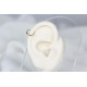 Glorria Altın Üç Taş Halka Piercing Glorria Altın Üç Taş Halka Piercing
