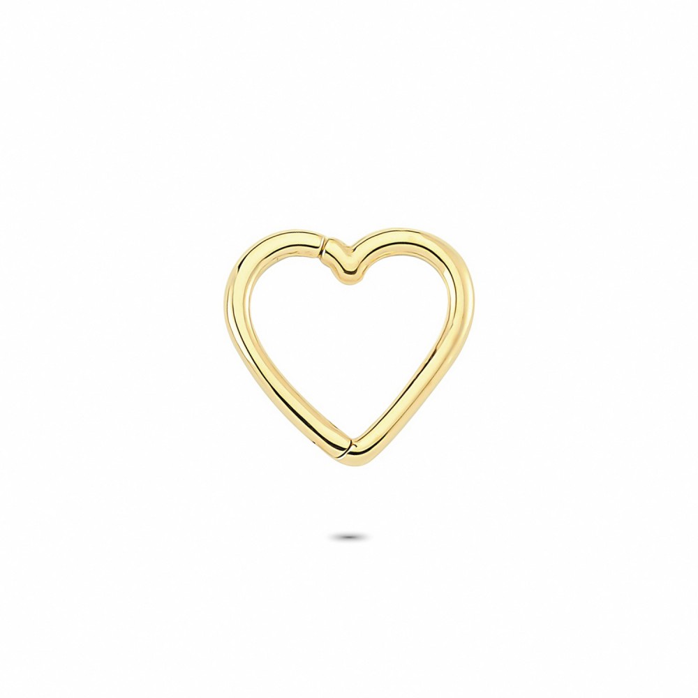 Glorria Altın Kalp Halka Piercing Glorria Altın Kalp Halka Piercing