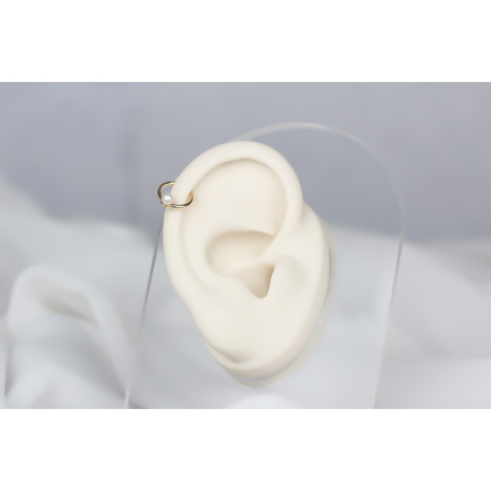 Glorria Altın İnci Halka Piercing Glorria Altın İnci Halka Piercing