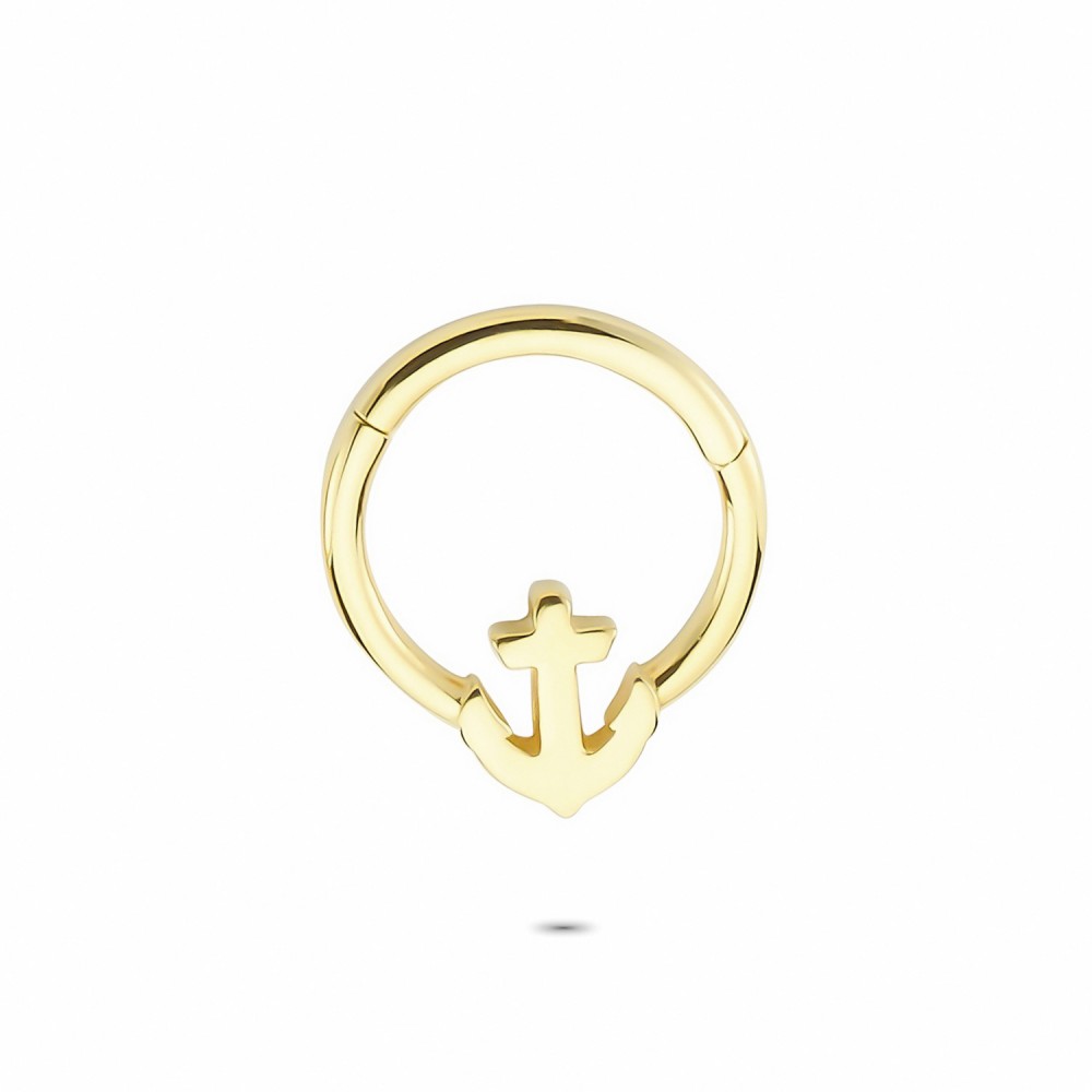 Glorria Altın Çapa Halka Piercing Glorria Altın Çapa Halka Piercing