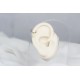 Glorria Altın Sol Anahtarı Halka Piercing Glorria Altın Sol Anahtarı Halka Piercing