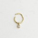 Glorria Altın Damla Halka Piercing Glorria Altın Damla Halka Piercing