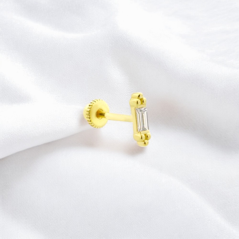 Glorria Altın Baget Helix Piercing Glorria Altın Baget Helix Piercing