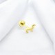 Glorria Altın Köpek Helix Piercing Glorria Altın Köpek Helix Piercing