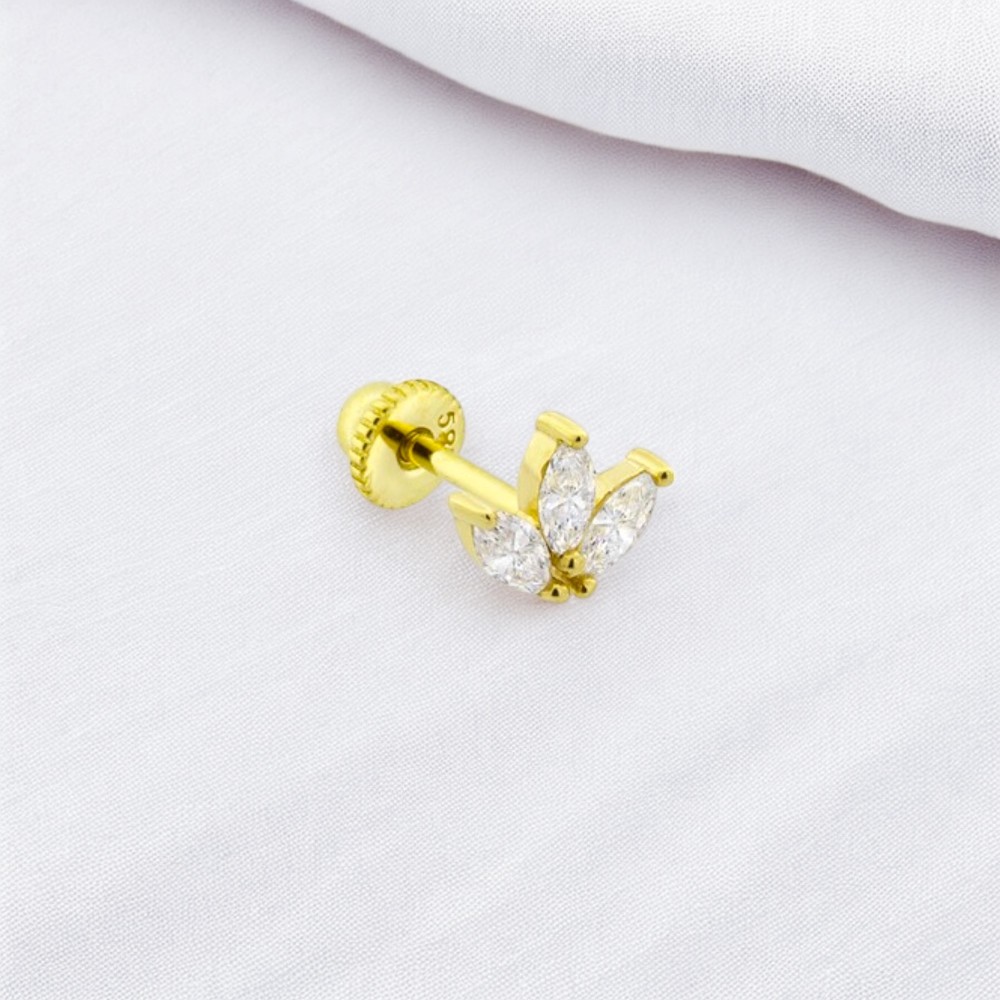 Glorria Altın Markiz Helix Piercing Glorria Altın Markiz Helix Piercing