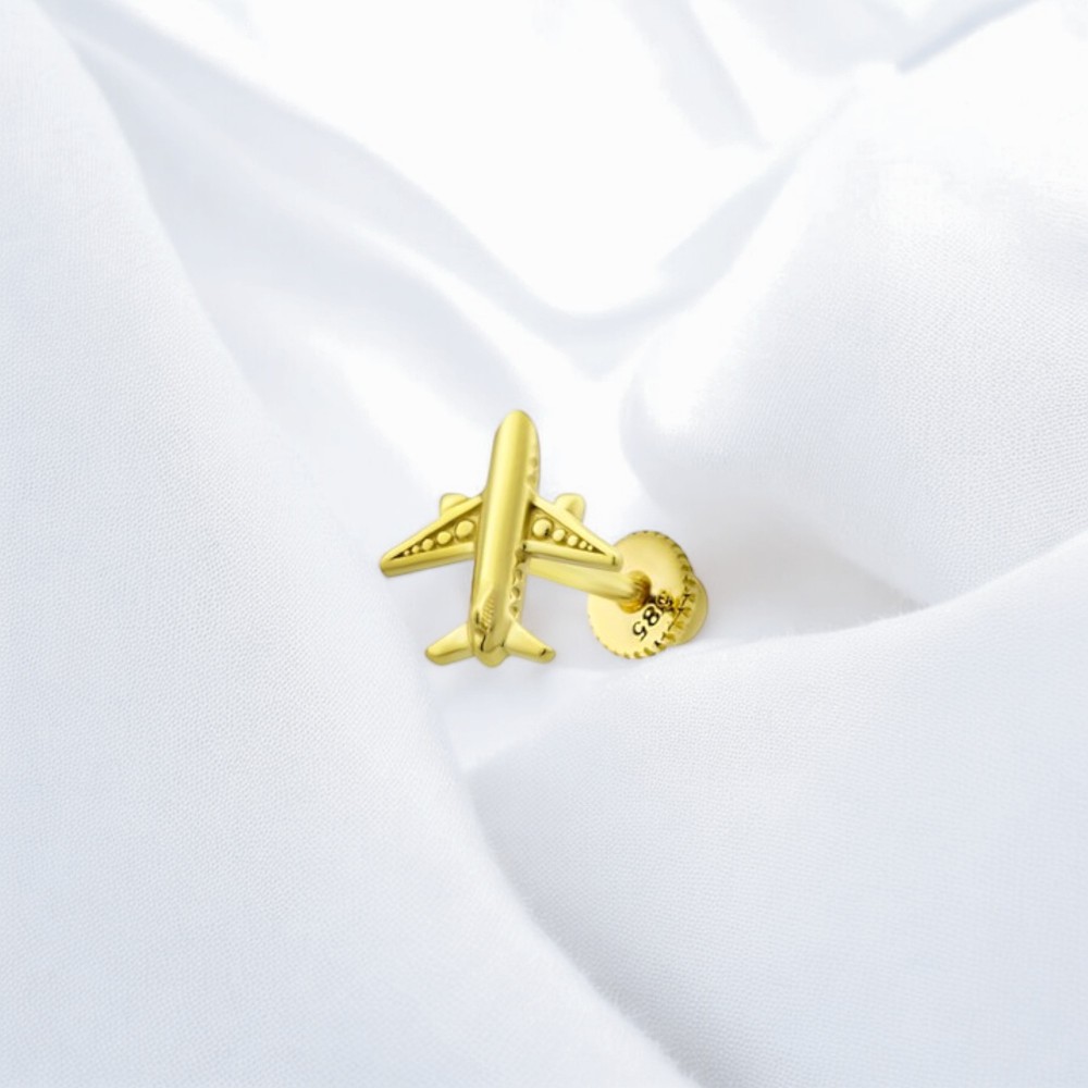Glorria Altın Uçak Helix Piercing Glorria Altın Uçak Helix Piercing