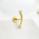 Glorria Altın Çubuk Helix Piercing Glorria Altın Çubuk Helix Piercing