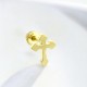 Glorria Altın Haç Helix Piercing Glorria Altın Haç Helix Piercing