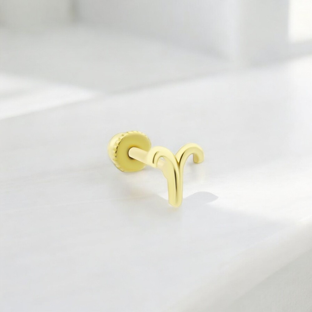 Glorria Altın Koç Burcu Helix Piercing Glorria Altın Koç Burcu Helix Piercing