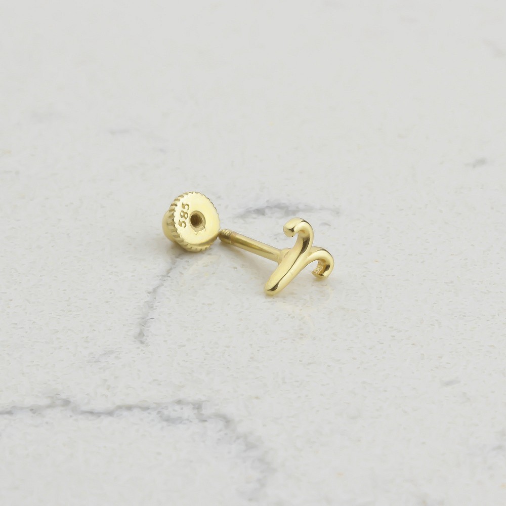 Glorria Altın Koç Burcu Helix Piercing Glorria Altın Koç Burcu Helix Piercing